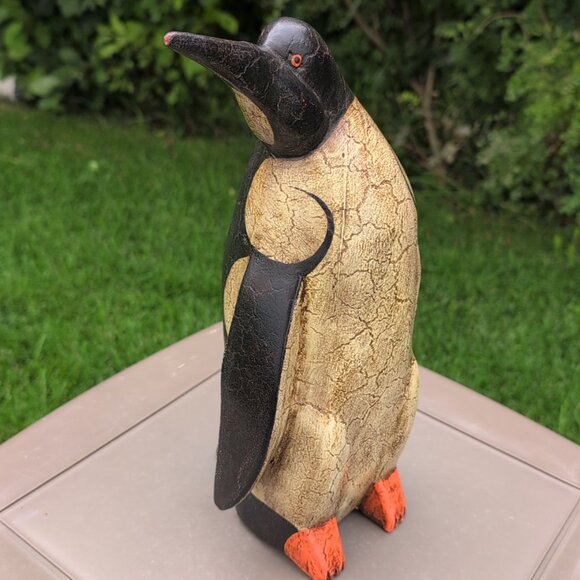 Other - Vintage Carved Penguin Folk Art
